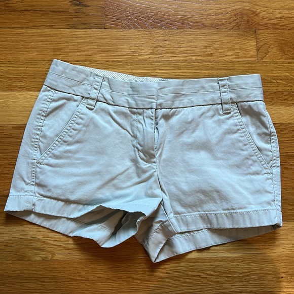 EUC 5 pairs of J.Crew chino shorts size 0 - Picture 8 of 16